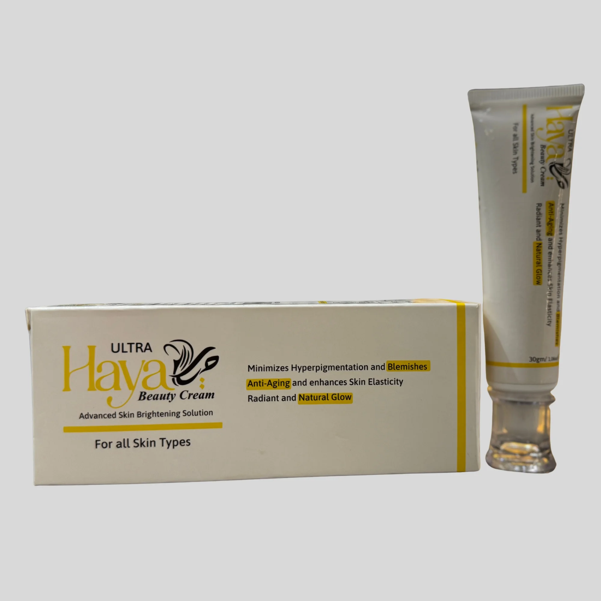 105_1756462936.webp Haya Ultra Beauty Cream | Advanced Skin Brightening Solution for All Skin Types 30gm - Image 1