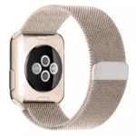 Pale Rose | Apple Watch Milanese Magnetic Loop Strap | Stainless Steel Band  | 42mm / 44mm / 45mm - Image 4