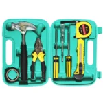 8 PCS Professional Tool Set with Storage Box | YL-8009A Model |  Durable Home Repair & DIY Toolkit |  Organized Plastic Storage Box - Image 8