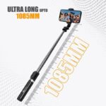 NeePho P170S Selfie Stick Tripod | Extendable , Bluetooth Remote, Universal Smartphone Mount | Durable Metal Build & Lightweight Design - Image 4