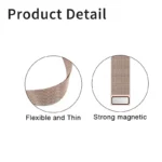 Pale Rose | Apple Watch Milanese Magnetic Loop Strap | Stainless Steel Band  | 42mm / 44mm / 45mm - Image 3