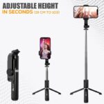 NeePho P170S Selfie Stick Tripod | Extendable , Bluetooth Remote, Universal Smartphone Mount | Durable Metal Build & Lightweight Design - Image 3