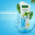 Face Wash | Chando Naturals Mint Cool Anti-Microbial Face Wash 100ml Daily Cleanser for Oily and Acne-Prone Skin