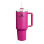 Pink Stanley 40 Oz Stainless Steel Tumbler | Leak-Proof Vacuum Insulated Travel Mug | Hot & Cold - Image 6