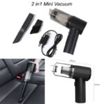 2-in-1 Wireless Portable Car Vacuum Cleaner | Cordless Handheld Mini Wet & Dry Cleaner