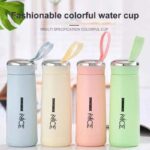 Nice Bottle | 400ml Mini Flask Glass Water Bottle with Vacuum Insulation | Temperature Resistant | Random Colors - Image 6