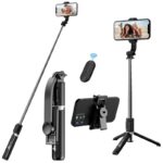 NeePho P170S Selfie Stick Tripod | Extendable , Bluetooth Remote, Universal Smartphone Mount | Durable Metal Build & Lightweight Design - Image 13