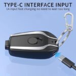 Mini Keychain Power Bank | Ultra-Compact 1500mAh | Emergency Charger for Phones & Gadgets - Image 7