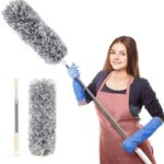 Extendable Microfiber Duster with Telescopic Handle | Long Reach, Bendable Head & Washable Cleaner - Image 8