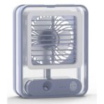 Portable USB Air Cooler Fan – 3-Speed, Mist Spray, Rechargeable | Random Color - Image 10