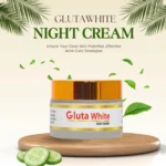 Gluta White Day & Night Cream | Whitening Anti-Aging Hydrating 50g Face Care - Image 4