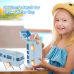 Bus Shape School Water Bottle | 500ml | With Strap | Cute & Leak-Proof | Random Color - Image 8