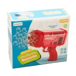 Bazooka Bubble Water Gun | Rechargeable Bubble Blaster Toy for Kids | Outdoor Fun - Image 3
