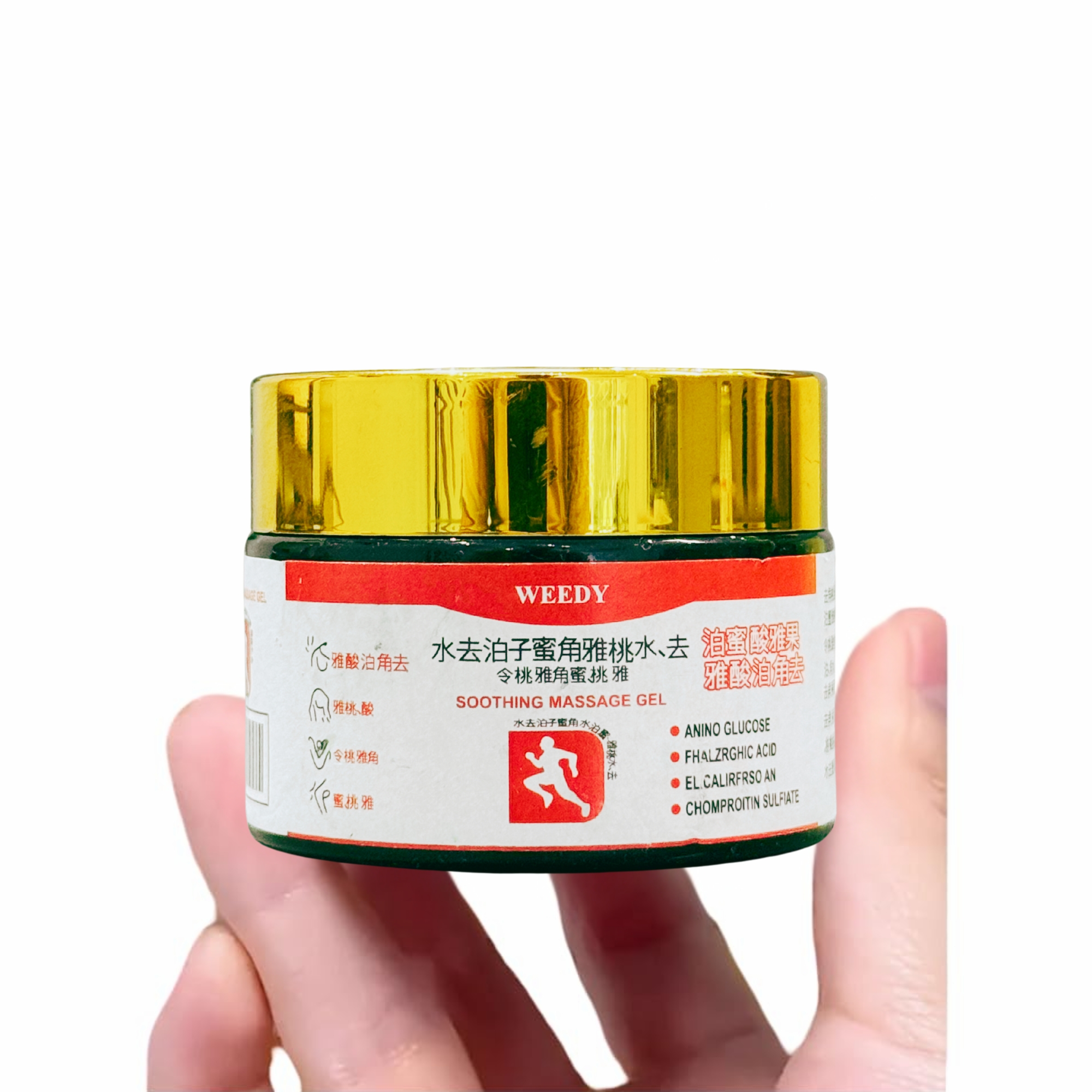 1_1757926100.jpg WEEDY Top Japanese Pain Gel | Rapid Relief from Muscle Tension | 100g - Image 1