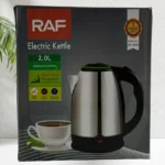 RAF KT-200 Automatic Electric Kettle 2 Liter Stainless Steel Cordless 1500W with Overheat Protection - Image 5