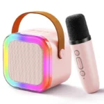 Karaoke Portable Wireless Bluetooth Speaker with Microphone Sound System for Singing and Parties (Random Color) - Image 7