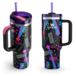 Black Stylish Stanley Barbie Tumbler H2.0 Tumbler 1.18L Limited Edition Double Wall Vacuum Insulated - Image 2