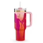 Pink Barbie Stanlay Tumbler | H2.0 Tumbler 1.18L Limited Edition Double Wall Vacuum Insulated - Image 4
