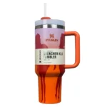 Orange Barbie Stanlay Tumbler | H2.0 Tumbler 1.18L Limited Edition Double Wall Vacuum Insulated - Image 5