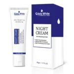 Gluta White Night Cream | Advanced Brightening & Anti-Aging Formula with Glutathione & Vitamins (50ml) - Image 4