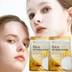 Pack of 2 | O’Mayln Rice Facial Mask | Anti-Wrinkle, Brightening & Hydrating Sheet Mask - Image 2