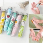 Portable Disposable Soap Paper Flakes in Flower Tube Bottle | Travel-Friendly Handwashing Sheets for Outdoor & Daily Use - Image 5