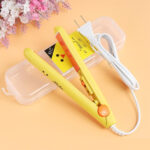 Mini Portable Ceramic Hair Straightener & Curler | Frizz-Free Smooth Hair | Random Color - Image 13