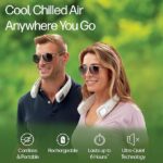 Arctic Air Freedom Wearable Neck Fan & Air Purifier | USB Rechargeable 3-Speed Personal Cooler for Indoor Outdoor Travel - Image 4