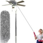 Extendable Microfiber Duster with Telescopic Handle | Long Reach, Bendable Head & Washable Cleaner - Image 7