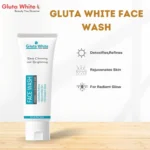 Gluta White Face Wash | Deep Cleansing Brightening Oil Control Gentle Daily Cleanser - Image 3