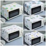 Oven & Microwave Cover | Waterproof Oil Dust Protector with Double Side Pockets - Image 6