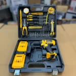 Dunlandi 24V Cordless Drill Machine Set | 2 Batteries & Complete DIY Tool Kit - Image 4