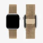 Gold | Apple Watch Milanese Magnetic Loop Strap | Stainless Steel Band  | 42mm / 44mm / 45mm - Image 3