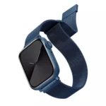 Blue | Apple Watch Milanese Magnetic Loop Strap | Stainless Steel Band  | 42mm / 44mm / 45mm - Image 4