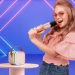 Karaoke Portable Wireless Bluetooth Speaker with Microphone Sound System for Singing and Parties (Random Color) - Image 6