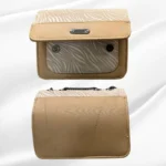 Luxury Women’s Shoulder Bag in Beige Faux Leather for Casual, Work, and Formal Use - Image 3