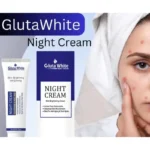 Gluta White Night Cream | Advanced Brightening & Anti-Aging Formula with Glutathione & Vitamins (50ml) - Image 3