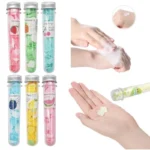 Portable Disposable Soap Paper Flakes in Flower Tube Bottle | Travel-Friendly Handwashing Sheets for Outdoor & Daily Use - Image 4