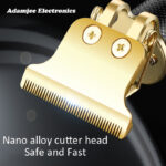 Professional T9 Hair & Beard Trimmer | Cordless USB Rechargeable | Plastic Body | Dragon Design - Image 2