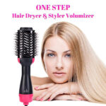 One Step Hot Air Brush | 3-in-1 Dryer, Straightener & Volumizer for Effortless Styling - Image 5