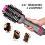 One Step Hot Air Brush | 3-in-1 Dryer, Straightener & Volumizer for Effortless Styling - Image 2