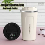 Smart Temperature Coffee Mug | 17oz Insulated Stainless Steel Travel Mug with Leakproof Lid - Image 6