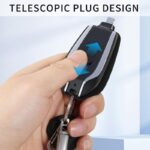 Mini Keychain Power Bank | Ultra-Compact 1500mAh | Emergency Charger for Phones & Gadgets - Image 5