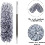 Extendable Microfiber Duster with Telescopic Handle | Long Reach, Bendable Head & Washable Cleaner - Image 6