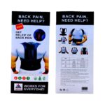 Back Pain Relief Posture Corrector Belt | Adjustable Support for Spine, Shoulder & Lumbar Alignment | Large - Image 8