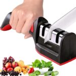 3-in-1 Knife Sharpener Set with Ceramic Peeler | 3-Stage Blade Restorer - Image 7