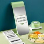Multifunctional 5-Blade Vegetable Cutter & Grater | Stainless Steel Kitchen Tool - Image 4