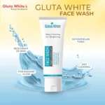 Gluta White Face Wash | Deep Cleansing Brightening Oil Control Gentle Daily Cleanser - Image 2