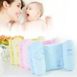 Soft Breathable Baby Pillow | Newborn Head Shaping Cushion for Flat Head Prevention - Image 3