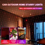 LED Galaxy Star USB Decoration Light | Starry Laser Projector Night Light for Home & Car - Image 5